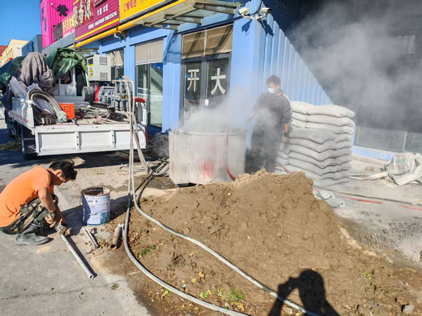 兴安顶管注浆加固